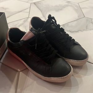 All Saints sheer low top leather sneaker
